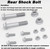 for 1988-1998 Chevy GMC C/K 1500 2500 3500 2WD/4WD, 6X Class 10.9 Hardened Rear Shock Bolt Kit, Upper & Lower