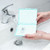 Stamp Scrubber for Stamps,Dual-Sided Stamp Cleaning Pad with Synthetic Bristles,Stamping Tool Cleaning Cling & Foam & Clear & Rubber Stamps 5.9x4.8inch(Blue)