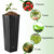 Nuenen 300 Pcs Tall Tree Pot, Plastic Deep Nursery Pots, 11.8" H X 3.9" W