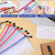 100 Pack Pencil Pouch Bulk Operation Christmas Mesh Zipper Pencil Cases Gifts -A6 File Bag Clear Storage Case Multipurpose Toiletry Cosmetics Bags for Office Bill Travel 9.5'' x 4.5''(10 Colors)