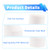 S SYDIEN 1Pcs 4" x 3" PVC Reducer Coupling (Socket x Socket), Schedule 40 Slip Eccentric Reducing Pipe Fittings for Sewer Plumbing Irrigation Pool