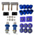 LisylineAuto Engine Hood Hinge Pivot Mounting Bolt Bushing Kit and Truck Hood Bumper and Hood Roller Bushings for Peterbilt 379 378 377 375 357 330 385