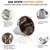 W11159630 / W11023139 Surface Burner Knob Control Knob Compatible with Whirlpool Gas Ranges Replace 4813782 / AP6284486 / PS12347845 / EAP12347845（5Pcs）