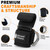 Weight Lifting Hooks with Double D-Rings, 2-in-1 Gym Wrist Straps