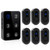 SanJie Wireless Nurse Call System for Elderly Care 6 Waterproof Buttons