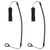 ARTIBETTER 2 Pack Retractable Stylus Pen Holder Lanyard for Touchscreen Elastic Wrist Strap Anti-
