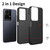 Mocotto for TCL K32 5G Case with Tempered Glass Screen Protector,Dual Layer Heavy Duty Shockproof Protection (Black, TCL K32 5G)