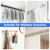 Curtain Rod Bracket, Adjustable Heavy Duty Curtain Rod Holders for Wall, 4 Pack Ceiling rods Hooks Hangers for 3/4 to 1-1/2 Inch Drapery Pole, Silver