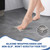 Shower Drain Hair Catcher, 2 Pcs 4.8” Square Shower Hair Drain Catcher Stainless Steel Hair Catcher Shower Drain Cover for Shower Bathtub Bathroom Floor Kitchen Sink, Bathtub Drain Hair Catcher