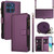 ELECWAY Wallet Case for Moto G Stylus 5G (2026), with Card Holder | Cash Pocket | Shoulder Strap | Wrist Stap (Purple)
