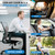Memory Foam Truck Seat Cushion for Truck Driver – Ergonomic Driver Seat Cushion with Lumbar Support, Ideal Car Seat Cushions for Driving, Cushion Lab Certified