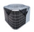 yhslmh Air Conditioner Covers for Outside Units Central Ac Cover Leaf Guard Heavy Duty Mesh AC Defender for Outdoor Square Units, All Season Black