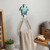 AceOrbit Blue Wood Coastal Sea Turtle Toilet Paper Holder