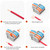 XALXMAW 10Pcs Lever Wire Nut Connector,Compact Wire Connector Assortment,28-12 AWG (2 in 4 Out(10 Pcs))