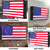 HOMEYA Outdoor TV Cover American Flag 60-65 Inch, 600D Heavy Duty Weatherproof TV Screen Protector, Waterproof Zipper Front Flap & Bottom, Outside Television Enclosure for LED LCD Flat Screen TV