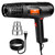 WRAPXPERT Heat Gun for Vinyl Wrap 1600W 122℉-1202℉ with 2 Air Speeds Variable Temperature, Fast Heating Heavy Duty Hot Air Gun for Car Wrap, Window Tint, Crafts, Shrinking Tubing, Stripping Paint