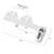 Left Hand Bidet Attachment for Toilet - WITHLENT Self-Cleaning Non-Electric Dual Nozzle (Frontal & Rear Wash) Adjustable Water Pressure, Water Bidet Toilet Seat Attachment,Easy to Install