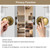 Newlaking Antique Brass Privacy Door Knobs Interior, Zinc Alloy