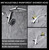 High Pressure Rain Shower Head: Upgrade Shower Heads with Handheld Shower Combo, Removable Shower Head, Brushed Nickel Finish, 10 Spray Settings, 150cm Stainless Steel Hose