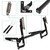 Riyhch Vertical Lift Hinge, Vertical Swing Lift Pneumatic Arm Kitchen Mechanical Hinge Slow Closing, Durable & Silent Fit for Cabinet Width: 19.69-35.43" Matte Black