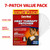 Cura-Heat Heat Therapy Patches, Air Activated, Neck Shoulder & Back, Value Pack 7 Heat Patches