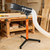 Dust Hood with Adjustable Floor Stand for Woodturning Tools, Woodworking Tools ZICT