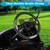 MOSNAI Golf Cart Steering Wheel Scorecard Holder with Pencil Holder & Clip Fit for Club Car DS & Precedent EZGO TXT & RXV Yamaha Golf Carts
