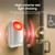 Oudaer Panic Button Alarm – Wireless Emergency Call System for Elderly & Disabled, Battery Powered, 130dB Adjustable Volume, 350ft Range – for Bathroom, Home, Warehouse & More (1 Siren+2 Buttons)