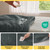 Luciphia Throw Blanket for Bed - Waterproof Pet Blanket, Reversible Sherpa Fleece Leakproof Couch Protector, Spill-Proof Dog Cat Cover, Cozy Home Decor, Machine Washable,Grey,90"x108"