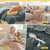 Luciphia Throw Blanket for Bed - Waterproof Pet Blanket, Reversible Sherpa Fleece Leakproof Couch Protector, Spill-Proof Dog Cat Cover, Cozy Home Decor, Machine Washable,Grey,90"x108"