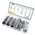 169PCS Automotive Self-Centered Bonded Seal/Gasket Assortment, Bonded Washer 10 Sizes, M6 to M24