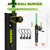 Hikeen Adjustable Fishing Rod Holder, 4 Tube Fishing Pole Holders Wall-Mounted Rod Rack for Boat Kayak Golf Cart Garage Crate Cooler Wagon RV