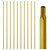 BH Railing Glossy Golden Balusters for Staircase Interior, 1/2" X 44" Wrought Iron Plain Balusters, Spindles for Staircase Indoor, Upgrade and Decorate Stairs (10)