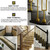 BH Railing Glossy Golden Balusters for Staircase Interior, 1/2" X 44" Wrought Iron Plain Balusters, Spindles for Staircase Indoor, Upgrade and Decorate Stairs (10)