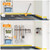 WALMANN All Metal 64 inch Wall Mount Garden Tool Organizer for Garage