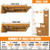 Pocket Door Slide Concealed Hardware Kit for Cabinet Wardrobe, 16in 4-Pack