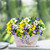Guagb Pansies Artificial Flowers for Outdoors UV Resistant 12 Bundles Silk Pansy Plastic Fake Plants Flowers for Home Outside Garden Window Box Patio Planter Porch Decor (Mixed Color2)