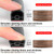 Benory Silicone Weather Stripping Door Seal Strip for Doors & Windows,Self-Adhesive Backing Seals Large Gap (from 5/16 inch to 15/32 inch) (9/16" (W) x 15/32" (T) x 19.7' (L), Black)