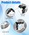Drive Roll Kit Replacement .023" V-Groove Fits for Millermatic 200/210/212/250/251/252 Replace 87131 087131