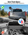 HKJWUN Truck Bed Tool Holder, Universal Tool Rack for Pickup Bed, Side Rail Bracket, Fits Most Trucks, Stainless Steel Dual Tool Storage for Shovel, Spade Hoe, 2