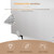 SDSNTE Stainless Steel Deep Fryer Side Splash Guard, 20.5 X 18 Inch, 1 Pack