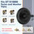 Single Matte Black Shower Handle T13020-BL Replacement for DT 13/14 Series Single-Function Shower Valve Trim Kit, Fit R10000 Series Valve, Black Shower Handle Set (Cartridge and Valve not Included)