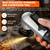 Pneumatic Chamfer Tool, Mini Air Chamfer Tool for Metal and Wood-Silver