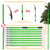 Heytaful 30ft Extendable Pole Saw for Pruning Tall Branches for Palm and Shrub Pruning with Long Handle (Red)
