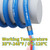POHIR 10ft Pressure Washer Hose 3/8" 4800 PSI, No Marking Kink Free Hose with Quick Connect Ends and Adapters for Hot & Cold Water up to 248°F, Steel Wire Braided Hose for Power Washing
