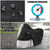 Waterproof Motorcycle Cover Replace for Piaggio Vespa GTV GTS GT125/200/250/300 Super with Trunk Model, 420D Oxford Cloth Motorcycle Cover for Snow Rain Dust Protection