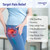NEWGO Hip Ice Pack Wrap Reusable Hot Cold Therapy Gel Ice Pack for Hip Bursitis, Hip Replacement Surgery, Hip Flexor Pain, Swelling, Sports Injuries, Hip Pain (Dark Blue)