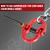 4Pcs Container Chain Bridle Hooks with 4Pcs Alloy Steel Hammerlock|Shipping Container Accessories- Heavy Duty Replacement Hooks for Compatible with Standard Shipping Container Chain Bridles