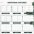 "End of Life Planner, Guided Estate Planning Organizer with Tabs, Last Wish, Will Color: Dark Green"
