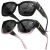 EUNOIALENS Women'S Fit over Square Frame Sunglasses - Oversized Polarized Lenses, UV400 Protection, T-Zone Temples, Wrap-Around Design, for Casual Driving & Daily Wear, Stylish Women'S Gift Accessory, Sunglasses for Women